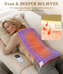 InVarme 2X 158 2H Extra Hot Heating Pad for Cramps: Luxury Plush and Graphene Electric Heating Pad for Back Period