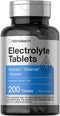 Horbaech Electrolyte Tablets - 200 Count - Vegetarian, Keto-Friendly, Non-GMO, Gluten Free Hydration Supplement
