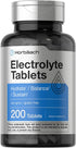 Horbaech Electrolyte Tablets - 200 Count - Vegetarian, Keto-Friendly, Non-GMO, Gluten Free Hydration Supplement