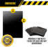 Ultrasac Extra Heavy Duty Contractor Bags - 42 Gallons, 4 Mil (32 Pack w/Ties) - 33" x 48" Thick Professional Trash Bags