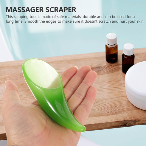 Handheld Muscle Scraper Tool for Neck and Shoulder Gua Board for Body Massage Improves Circulation and Muscles Horn