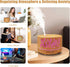Essential Oil Diffusers for Large Room - 600ml with R/C, 7 Colors Lights & 3 Mist Modes, Auto Off