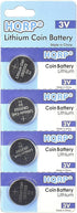 HQRP 4-Pack Lithium Battery Compatible with One Touch Ultra2 Ultra-2 Blood Glucose Meter, Sugar Monitor