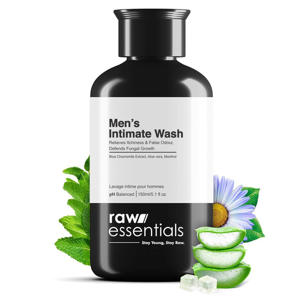 Raw Essentials SDKWDH Intimate Wash for Men 150 ml, Relieves Itchiness & Odour, Prevents