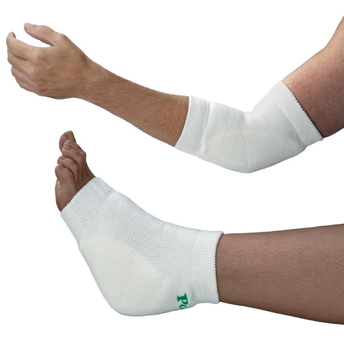 TIDI 6224L Posey Heel and Elbow Protectors with Foam Pads, Large, One Pair