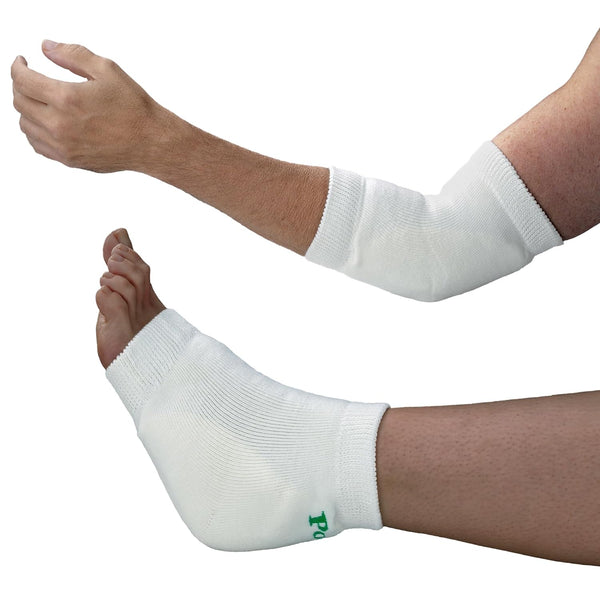 TIDI 6224L Posey Heel and Elbow Protectors with Foam Pads, Large, One Pair