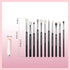 Jessup Eye Makeup Brushes Set, Professional 15pcs with Eyeshadow Blending and Eyeliner Brushes