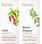 Chili & Black Pepper Essential Oil Set - Aromatherapy Grade Essential Oils