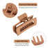 Vsiopy 6pcs Medium Large Matte Square Claw Hair Clips for Women, Versatile Styling for Thick & Thin Hair