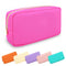 Waterproof Small Makeup Bag Pouch for Purse, Nylon Travel Toiletry Storage Bag, Cute Preppy Cosmetic Bag for Women,