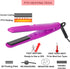 Mini Travel Flat Iron, 2/3 inch Ceramic Tourmaline Hair Straightener with Travel Case