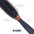 Kent Headhog Detangler Brush, Anti Static Hair Brush with Rounded Nylon Bristles, Travel Brush with Ergonomic Grip