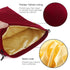Segbeauty Blow Dryer Bag, 11.8x15.7 inches Satin Lined Storage Bag with Drawstring
