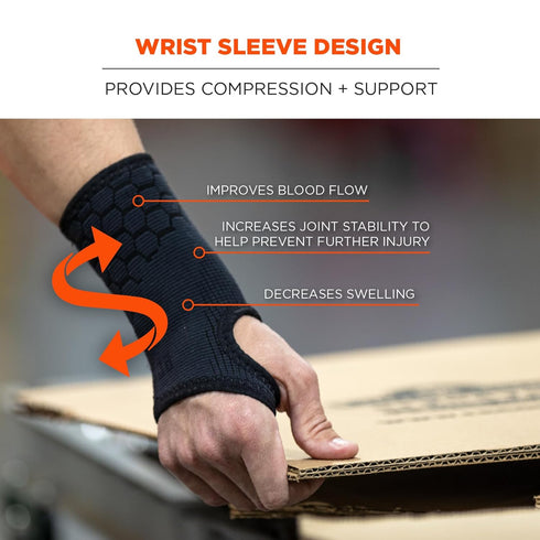 Ergodyne ProFlex 660 Wrist Support Sleeve for Comfort and Stability