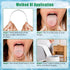 25 Count Disposable Plastic Tongue Scraper for Adults and Kids, Tongue Scrubber for Oral Care, Fresh Breath