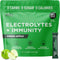 Keto Vitals Immunity Sugar Free Electrolytes Powder with Vitamin C, Green Apple Flavor, 30 Count