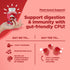Healthy Gut Probiotic Gummies for Adults - 5 Billion CFU for Gut Health and Immune Support - 60 Gummies