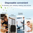 MySmile 100pcs Teeth Wipes, Mint Flavor, Disposal Finger Brush for Deep Cleaning