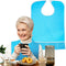 Yuanchu Adult Bibs for Elderly Women Men, Waterproof Oil-Proo Bibs with Chip Collector