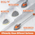 eazer 4-in-1 Long-Handled Tub Scrubber, Versatile Bathroom Cleaning Brush, Ideal for Shower, Tub, and Bathroom