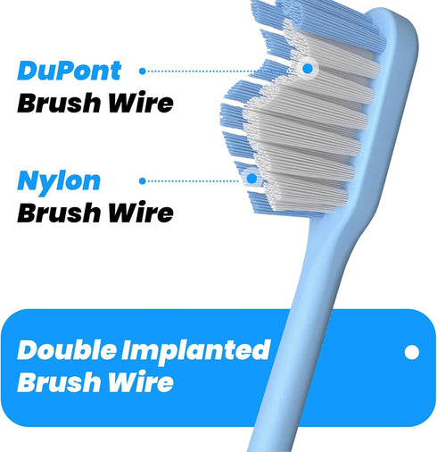 Pack (24 Extra Soft Toothbrush with Cover Sensitive Teeth Soft Toothbrush for Kids & Adults for Sensitive Teeth