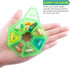 Weekly Pill Organizer - 2 Pack Portable Pill Box Medicine Case, 6 Colors for Vitamins, Fish Oil, Supplements
