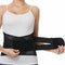 NeoTech Care Adjustable Double Pull Lumbar Brace/Lower Back Belt, Black, Size M