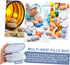 Portable Weekly Pill Organizer Large Capacity Travel Medicine Case Container for Tablets Vitamins Supplements Storage