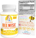 Dr. Danielle's Bee Wise - Bee Pollen Supplement with Royal Jelly, Propolis, 4 Daily Capsules