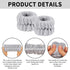 4Pcs Gray Spa Headband and Face Washing Wristbands Set, Makeup Headband, Hair Claw Clip for Washing Face