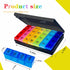 ZVZM 4 7 28 Weekly Pill Organizer Times a Day, Large Medicine Organizer, Pill Box Day Compartment, Portable Travel Pill