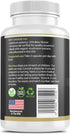 Tremella Mushroom Extract Supplement - Organic Skin Supplement, Compressed Snow Mushroom Powder Capsules, Vegan & GMO