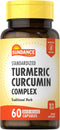 Turmeric Curcumin Complex | 60 Quick Release Capsules | Non-GMO and Gluten Free Traditional Herbal Supplement | by