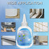Sugelary 8Fl.oz Household Cleaner Gel for Washing Machine, Refrigerator Strips, Grout Cleaner Gel with Brush