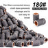 Rolybag Sanding Bands for Nail Drill,Drill Sanding Band with Storage Box,Include 100 fine Sand Bands and 2 Pieces Mandrel for Most Size 3/32" Nail Drill machine180#