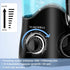 TUREWELL FC162 Water Dental Flosser for Teeth/Braces - 10 Pressure Levels, 8 Water Jet Tips, 600ML Electric Irrigator