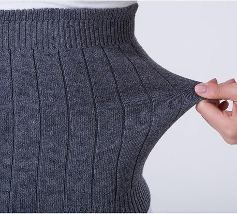 YUPPIE TONE Warm Cashmere Waistband Abdominal Protector Unisex Kidney Stomach Binder Waist Support Protector Belt