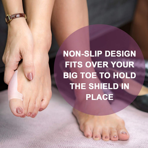 Bunion Cushion Protector, 14 Packs of Gel Big Toe Separator Cushions for Foot Pain Relief, Reduce Bunion Pain