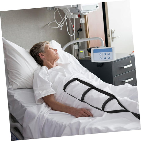 KOMBIUDA Elder Bed Ladder Adjustable Support Strap for Seniors Disabled Belt for Easy Sit Up Assist Multi-Functional