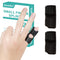 Small Trigger Finger Splint, 2 Pack Pinkie Finger Brace for Immobilization and Sport Injuries (Black)