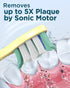 M5 12+ 8 120 Rtauys Sonic Electric Toothbrush for Adults and Kids - Rechargeable Electric Toothbrush Kids Ages