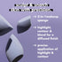 e.l.f. Precision Sculpting Sponge, 3-in-1 Sponge for Contouring & Blending to a Smooth Finish, Great for Cream & Powder