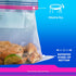 Ziploc Quart Food Storage Bags, Stay Open Design with Stand-Up Bottom, Easy to Fill, 100 Count