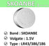 SKOANBE 10 Pack LR43 386 AG12 301 186 1.5V Button Cell Batteries