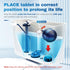 Vacplus Automatic Toilet Bowl Cleaner Tablets, 12 PACK, Bathroom Toilet Tank Cleaner, VA-T165