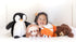 Snugglekid 11 20 inches Sloth Sensory Weighted Vibrating Pillow, Pressure Activated for Kids Adults, Plush Minky Soft