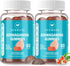 AFXMATE Ashwagandha Gummies & Vitamin D for Men & Women, 120 Count, Non-GMO, Sugar Free, Gluten Free