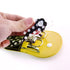 Polka Dot Flip Flop Manicure Sets, Personal Care Kit Pack of 6, Yellow