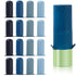 Leak Locks Silicone Travel Covers, Elastic Sleeves for Leak Proofing Travel Size Container for Shampoo & Skincare