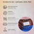The Good Patch Cycle Period Pain Patch for Cramps, Natural Wearable Wellness, Pain Relief, Large (8 Total Patches)